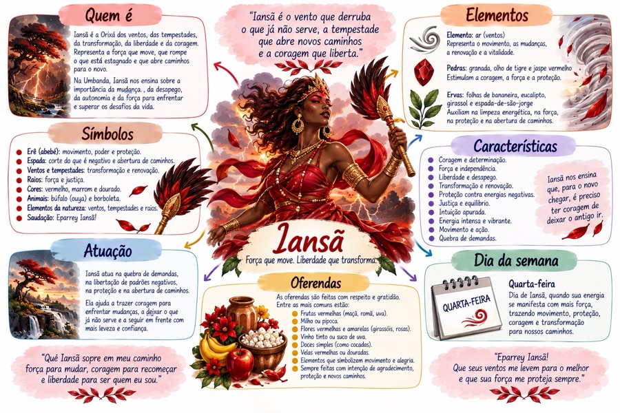 Mapa — Iansã