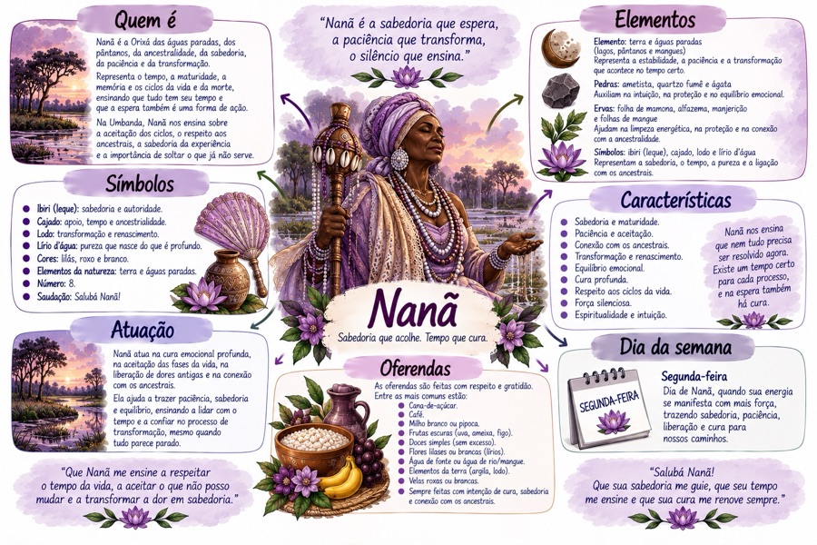 Mapa — Nanã