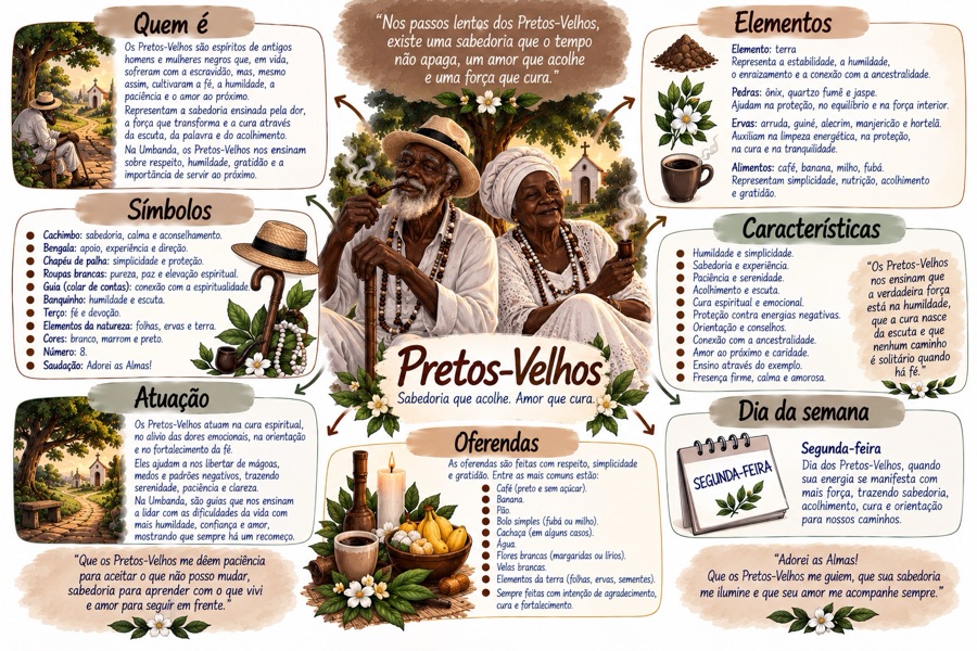 Mapa — Pretos-Velhos
